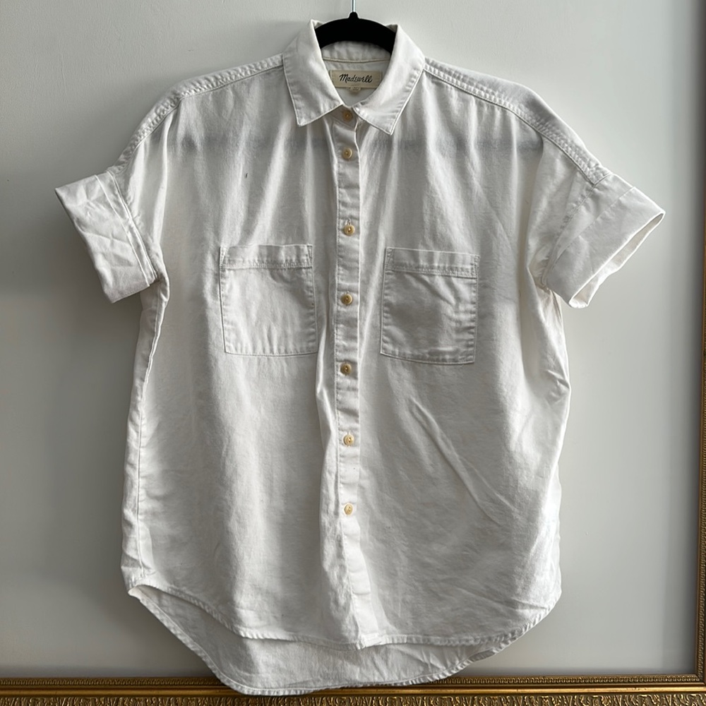 Madewell courier blouse